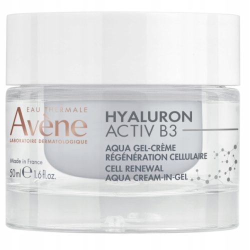 AVENE Hyaluron Activ B3 Aqua Gel - Vlažilna in Obnovitvena Krema 3 v 1