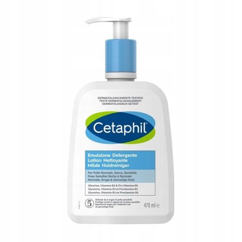 Cetaphil Facial Cleanser - Nežno čistilno mleko za obraz (470 ml)