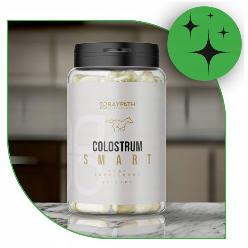 Colostrum SMART: Naravna podpora za imunski sistem in črevesno mikrofloro, 60 kapsul