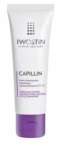IWOSTIN CAPILLIN Krema intenzivno zmanjšuje pordelost kože SPF20 - 40 ml