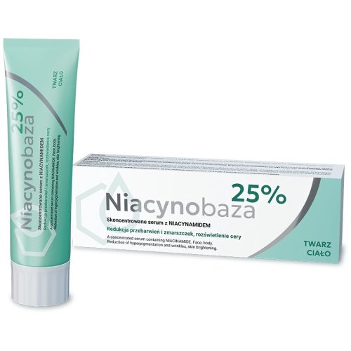 Niacynobaza 25% Serum z Niacynamidom Protu Gubam in Neenakosti Kože 30g