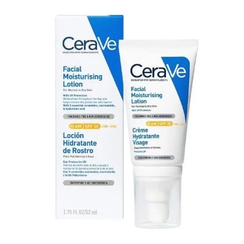 Vlažilna krema za obraz s SPF 30 Cerave, 52ml