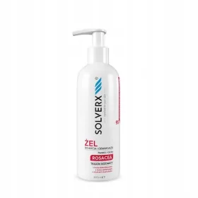  Solverx Rosacea Gel za umivanje in odstranjevanje ličil za obraz in oči