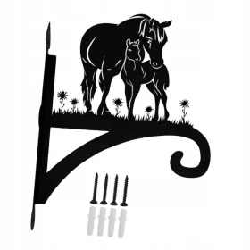    Stenski obešalnik za rastline, kavelj za rastline, dekorativni večnamenski živalski konj