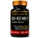 Health Labs Pro D3 20 000 IU + K2 MK-7 200 μg - 120 kapsul za zdravje kosti in srca