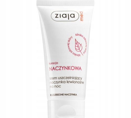 Nočna krema Ziaja Med za krepitev kapilar, 50 ml