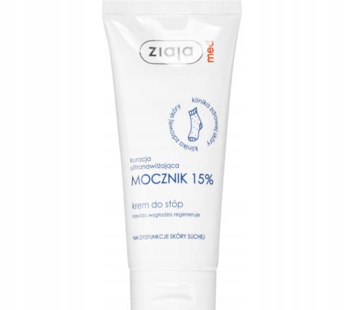 Ziaja Med Intenzivno vlažilna krema z ureo za stopala (15% Urea) 100 ml
