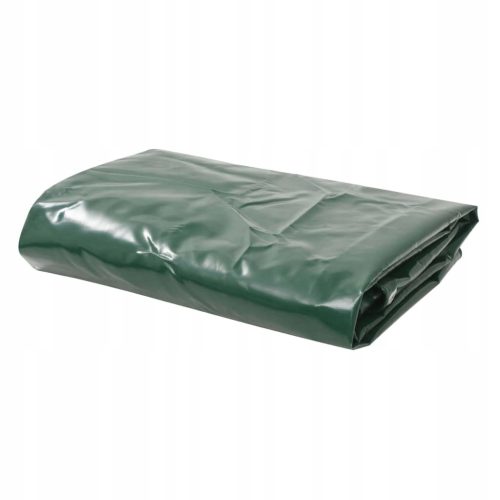 Mocna brezentowa plandeka z pokryciem PVC, zielona, 2x3 m