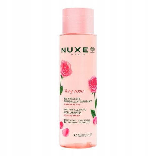 Nuxe Very Rose Pomirjajoča micelarna voda z vrtnično vodo 400 ml