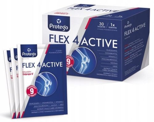 Protego FLEX 4Active: Prehransko dopolnilo za sklepe z okusom pomaranče