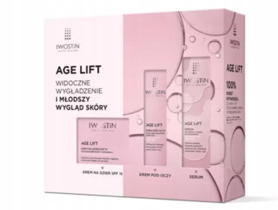Set Iwostin Age Lift za nego zrele kože: dnevna in nočna krema ter serum