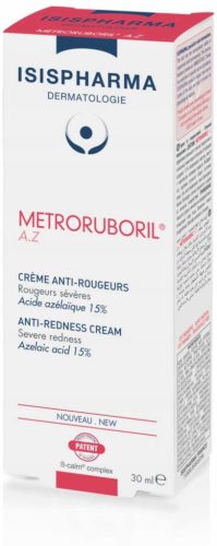 Krema METRORUBORIL A.Z za aknasto kožo, 30 ml z 15% azelaično kislino