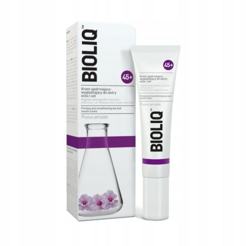 BIOLIQ 45+ Krema za učvrstitev in glajenje kože okoli oči in ust, 15ML