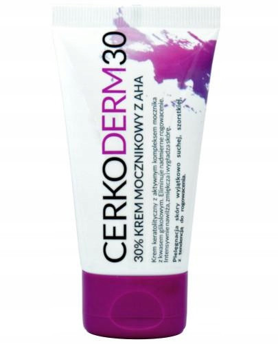 CERKODERM 30 KREM z 30% SEČNINO in AHA KISLINAMI, 50ml