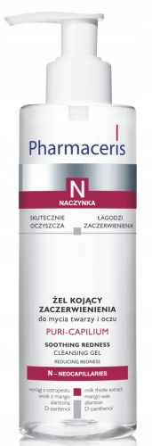 Pharmaceris N Puri-Capilium Čistilni Gel za Občutljivo Kožo, 190 ml