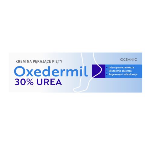 Krema Oxedermil za razpokane pete z 30% ureo, 50 ml - OCEANIC S.A.