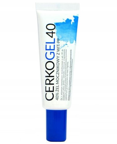 CERKOGEL40 - 40% Urea Gel za Nego Kože in Nohtov z Vitaminom PP