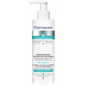   Hipoalergena čistilna emulzija Pharmaceris A za občutljivo kožo, 190 ml