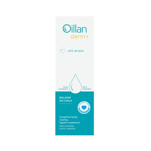 Balzam za telo Oillan Derm+ za intenzivno nego suhe in razdražene kože