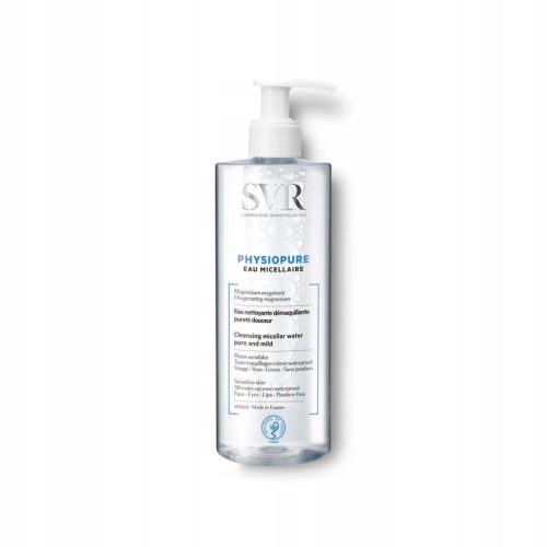 SVR PHYSIOPURE Micelarna čistilna voda za občutljivo kožo, 400ml
