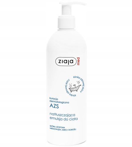Emulzija za nego telesa ZIAJA MED AZS, 400 ml - za suho kožo