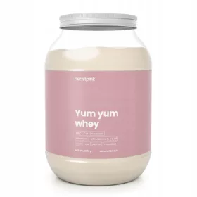   YUM YUM WHEY PROTEIN ZA ŽENSKE 1000g Caramel Cookie - BeastPink