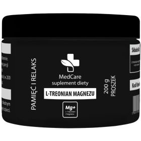   Magnezijev L-treonat v prahu MedCare - 200g, Brez dodatkov, Visoka absorpcija