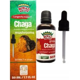 Ekstrakt gob Chaga 50 ml - Royal Brand