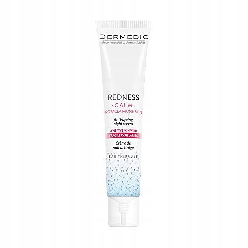 Dermedic Redness Calm nočna krema proti gubam - 40 ml