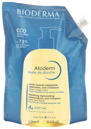 BIODERMA Atoderm Vlažilno Olje za Kopel in Tuširanje 1000ml