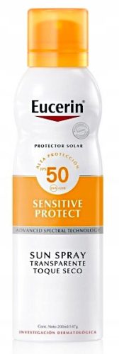 Eucerin Sensitive Protect: Pršilo za zaščito pred soncem SPF50, 200ml