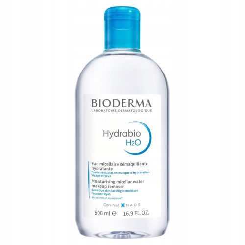 Bioderma Hydrabio H2O: Vlažilni micelarni čistilni izdelek za dehidrirano kožo, 500 ml