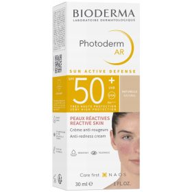   Bioderma Photoderm AR SPF50+ Krem tonizirajoč za občutljivo in nagnjeno k kožo, 30 ml