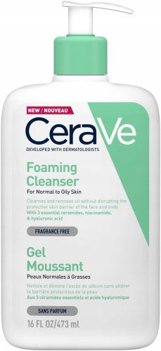 CeraVe Čistilni Gel za Umivanje Obraza in Telesa, 473 ml