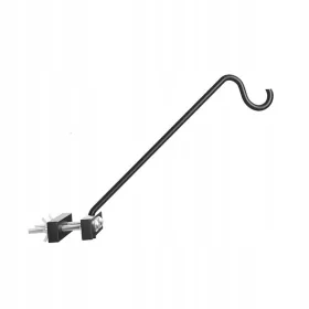    Kavelj za ptičjo krmilnico, vrtno orodje, odporno proti rji, masivno jeklo, viseči nosilec za rastline