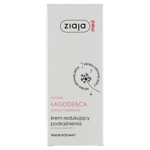 Krema Ziaja za pomirjanje sprememb zaradi rozaceje, SPF6, 50ml