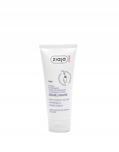 Vlažilno mehčalna krema za roke z lanenimi semeni, 50ml - Ziaja Med