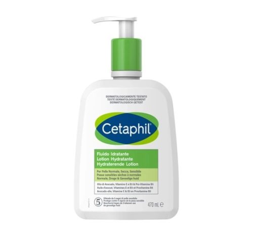 Cetaphil Fluido Idratante - Balzam za suho in občutljivo kožo, 470 ml