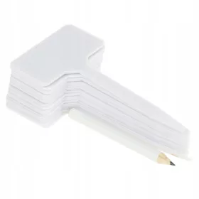  Stoječi znak bel 5 x 14,5 cm 30 kosov.