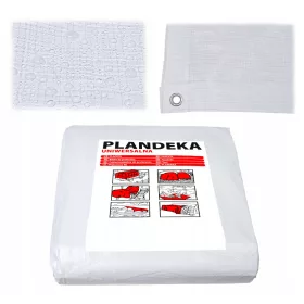   Univerzalna Bela Ponjava 8x12 m 60g/m² - Lahka in Vsestranska Zaščita