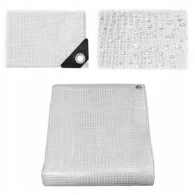   Prozorna ojačana ponjava 8x10 m 100g/m² – Vrhunska zaščita, ki ne blokira pogleda!