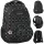 Šolski nahrbtnik BeUniq Stitch črne barve DS24EE-2708