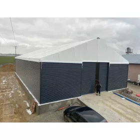   Novo Proizvedena Aluminijasta Šotorska Skladiščna Hala 15 x 25 x 4,5 m