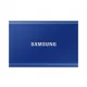 Samsung T7 Prenosni SSD 1TB MU-PC1T0H/WW moder - zunanji SSD disk USB 3. 2 Gen 2