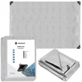   Visokokakovostna Zaščitna Ponjava Springos® 3x5m, 210 GSM, UV Odporna