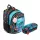 Set Majewski Stitch Mint Aloha šolski nahrbtnik 4 predelki + ojačan etui za svinčnike