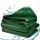 Vodoodporna Ponjava za Tovornjake z Očesi, 450 g/m², PVC, Zelena