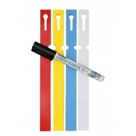    MARKER + 4-zančne nalepke za opis rastlin 200x17mm (17x200) 400 kosov