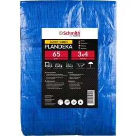   Trpežna zaščitna ponjava 65g 3x4m – Idealna za zunanjo uporabo