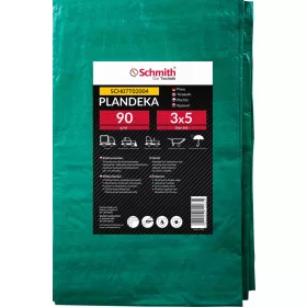   Vodoodporna prevleka 90g 3x5m - Idealna za zaščito pred vremenskimi vplivi